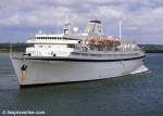 ID 1454 ITALIA PRIMA (1948/16144grt/IMO 5383304, ex-ITALIA, FRIDTJOF NANSEN, VOLKER, VOLKERFREUNDSCHAFT, STOCKHOLM. Renamed VALTUR PRIMA then CARIBE then ATHENA, then AZORES, then ASTORIA), Southampton,...